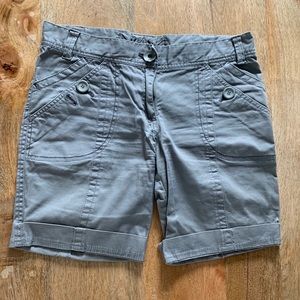 Dark gray Bermuda shorts